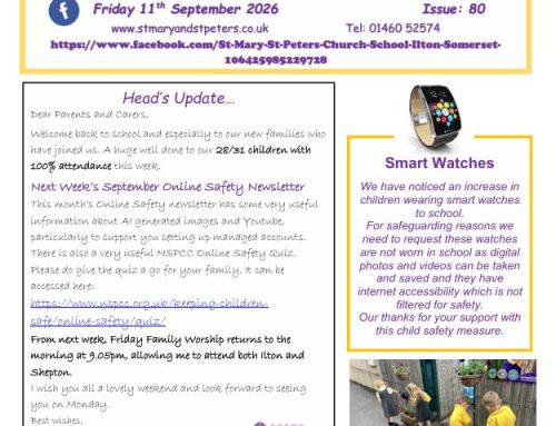 St Mary and St Peter’s Newsletter 11/09/26
