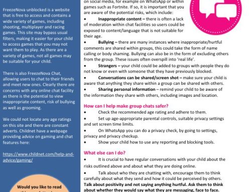 Online Safety Newsletter May – Shepton Beauchamp