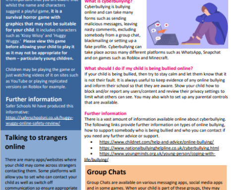 Online Safety Newsletter April – St Mary and St Peter’s