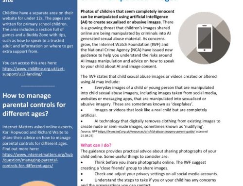 Online Safety Newsletter September – Shepton Beauchamp